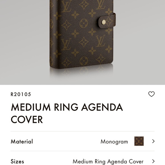 Louis Vuitton Agenda MM Schedule Planner - Picture 16 of 16
